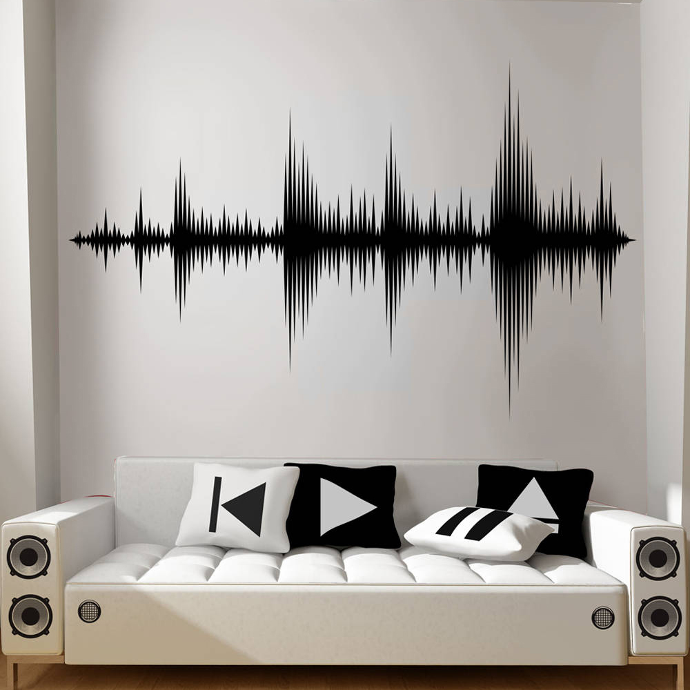 Audio Music Remover - Âm Thanh Sóng Decal Dán Tường