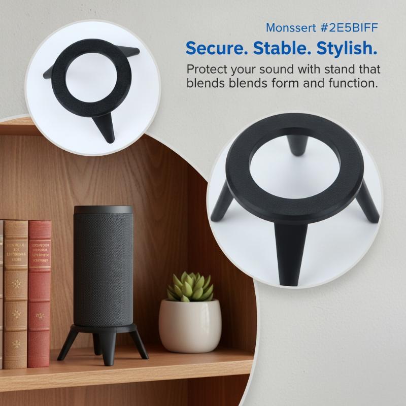 Speaker Stand Tripod - Anti-scratch Plastic Stand for HomePod Mini