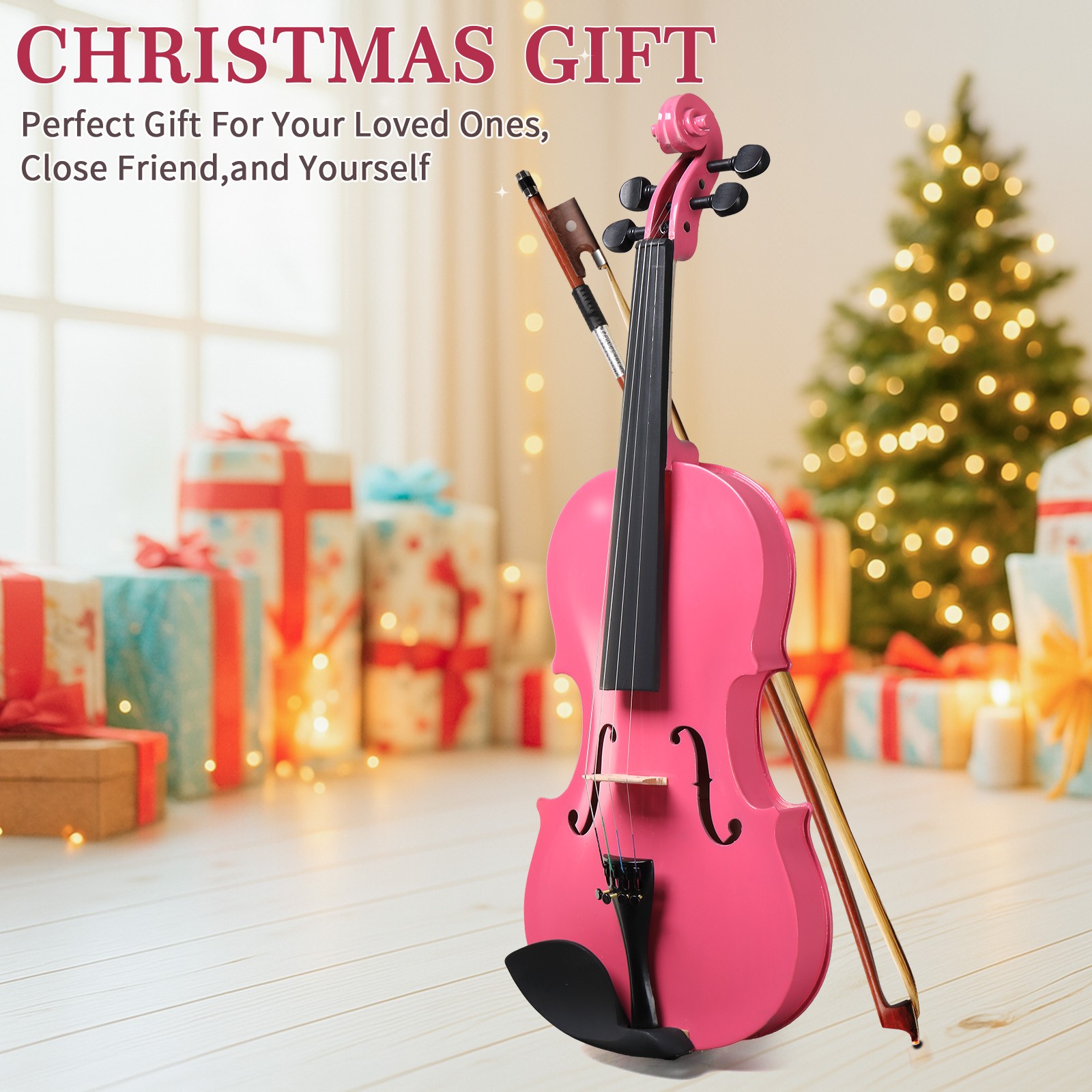 Violin Rosin Bow - New 1/8 Size Kid Kids Acoustic