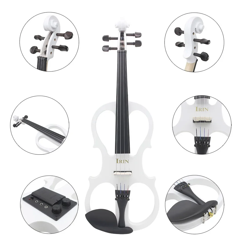 IRIN 4/4 Electric Violin Maple - đánh giá và giá Violin Rosin Bow