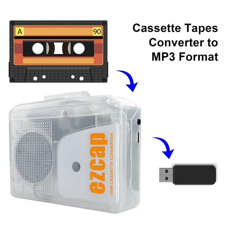 USB Cassette Player Walkman St - đánh giá và giá Audio Music File
