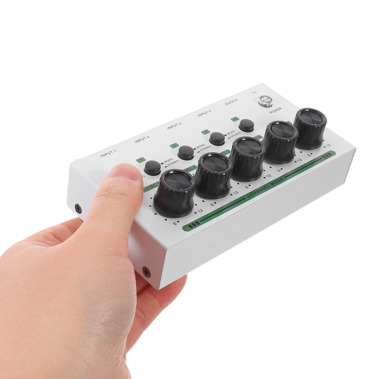 4-Channel Compact Audio Mixer  - đánh giá và giá Audio Mixer 4 Channel