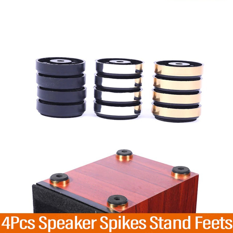 4pcs/set HIFI Audio Speaker Am - đánh giá và giá Speaker Stand Tripod