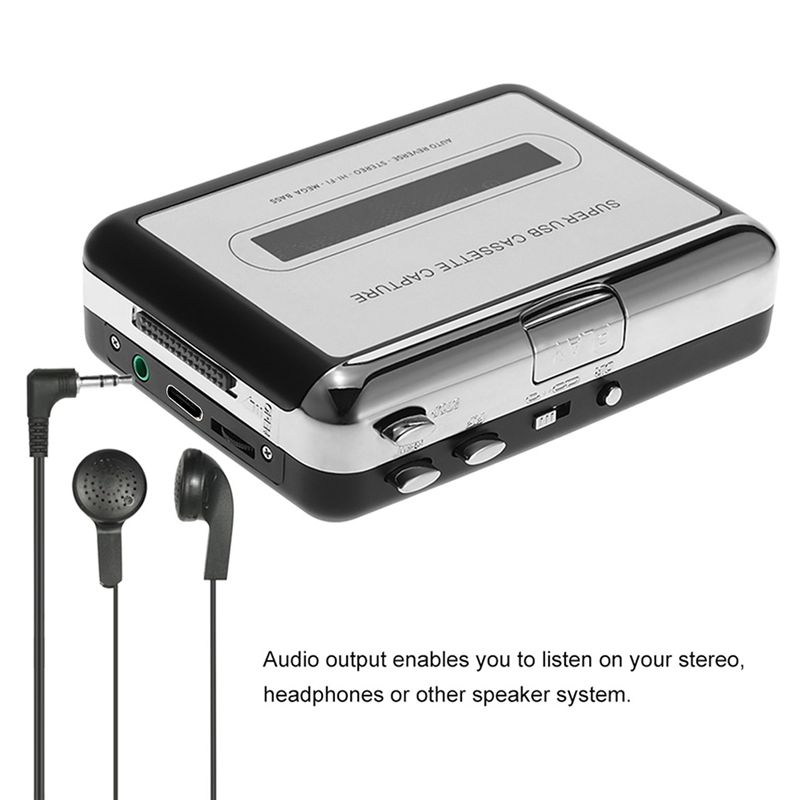 M52K-USB Cassette Tape Player  - đánh giá và giá Audio Music File