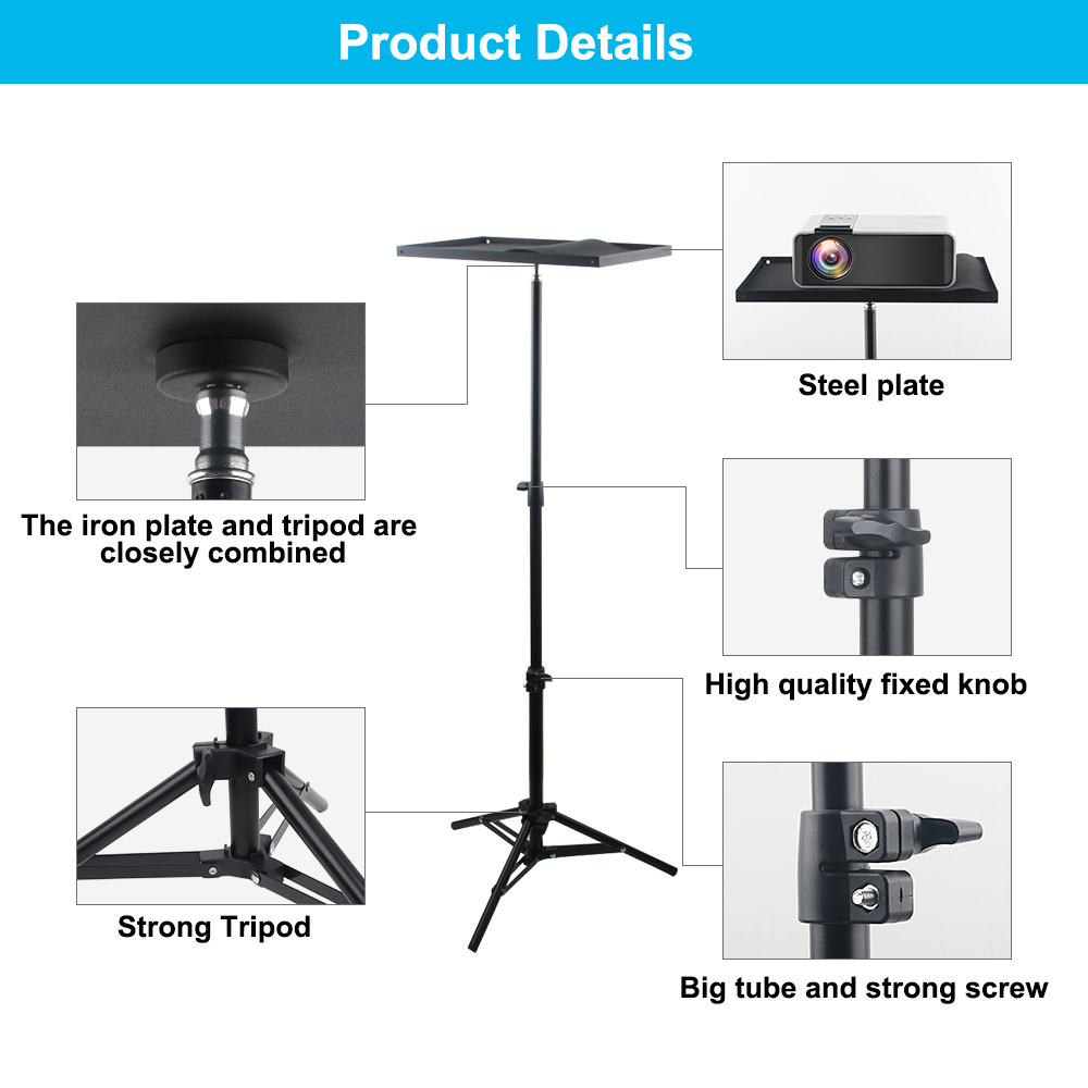 110cm 160cm Adjustable Univers - đánh giá và giá Speaker Stand Tripod