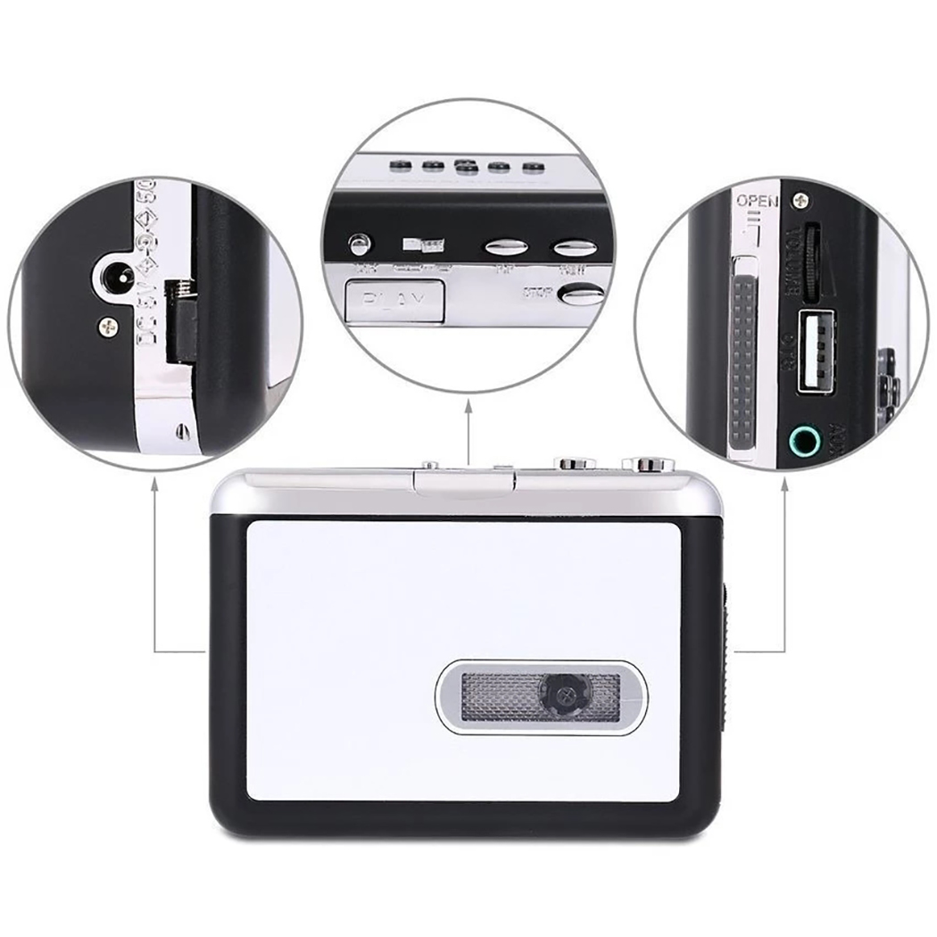 Ezcap 231 USB Băng Cassette Âm - đánh giá và giá Audio Music File