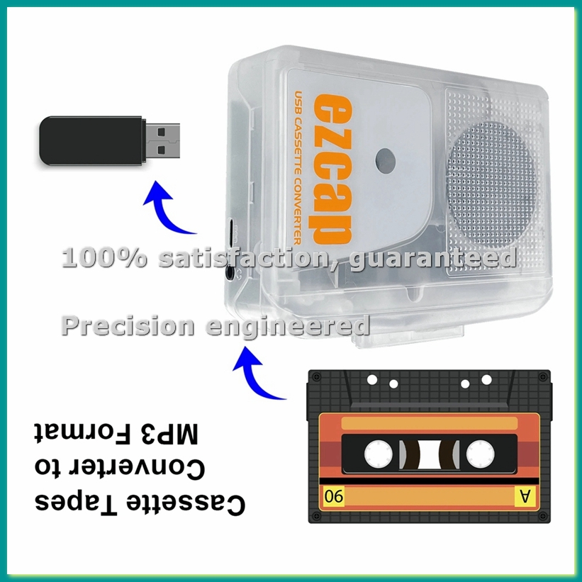 USB Cassette Player Stereo Tap - đánh giá và giá Audio Music File