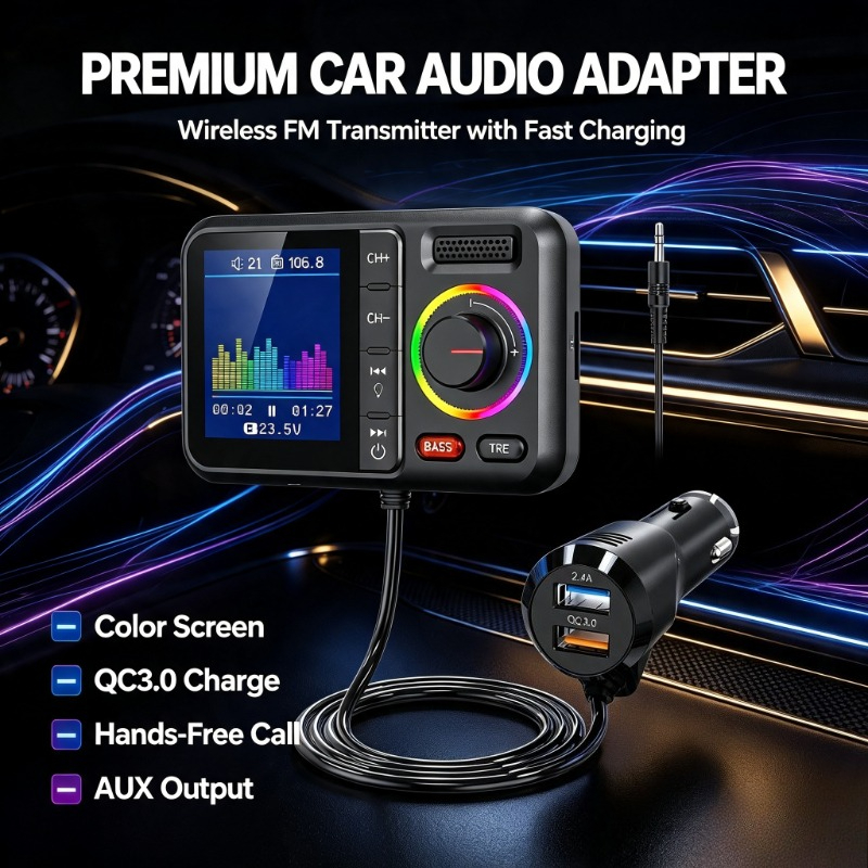 Vehicle Wireless Audio Adapter - đánh giá và giá Audio Music File
